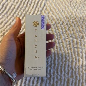 Tatcha Camellia Gold Beauty Oil- nourishing 23k gold face, hair, body oil, vegan